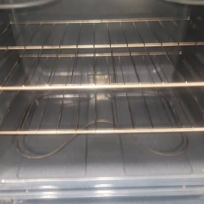 Oven After Deep Cleaning